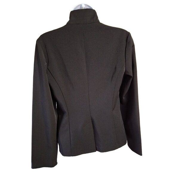 Koji Yohji Women’s Blazer Size 5 Black Minimalist Tailored Formal Chic Designer - Picture 3 of 7